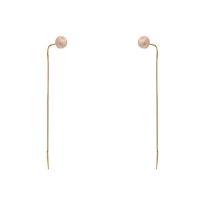 Brincos Ouro 18K E Pérolas