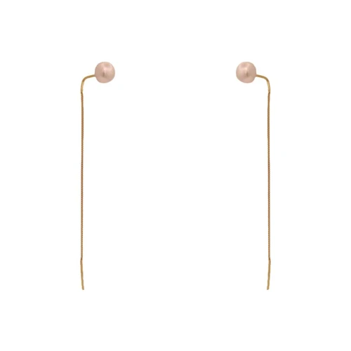 Brincos Ouro 18K E Pérolas