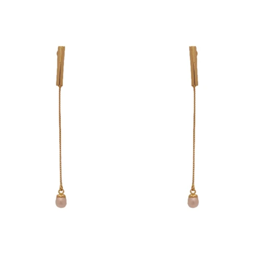 Brincos Ouro 18K E Pérolas