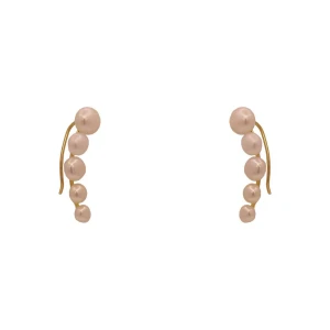 Brincos Ouro 18K E Pérolas