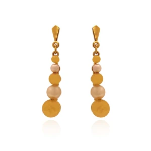 Brincos Ouro 18K E Pérolas