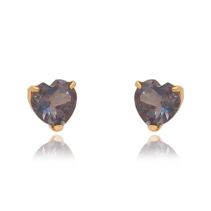 Brincos Ouro 18K E Topázios