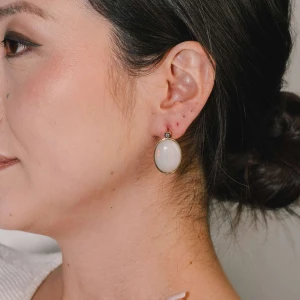 Brincos Ouro 18K, Opalas E Diamantes Brincos Ouro 18K, Opalas E Diamantes