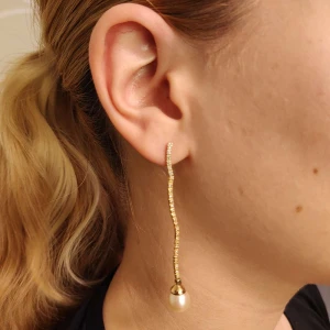 Brincos Ouro 18K, Pérolas E Diamantes