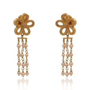 Brincos Ouro 18K, Pérolas E Diamantes