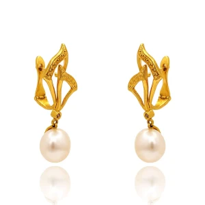 Brincos Ouro 18K, Pérolas E Diamantes