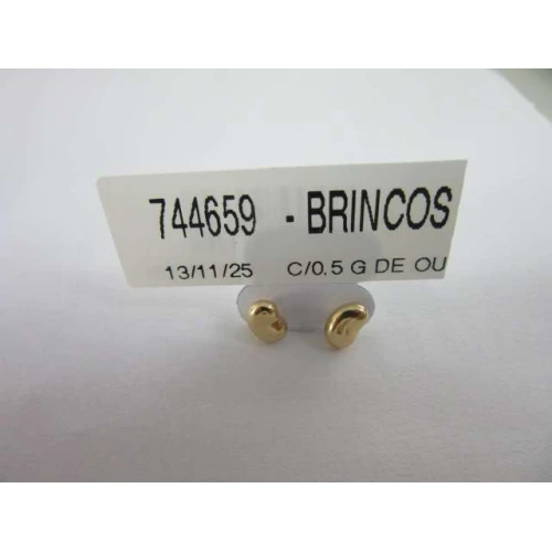 Brincos Ouro Branco