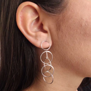 Brincos Ouro Branco Brincos Ouro Branco