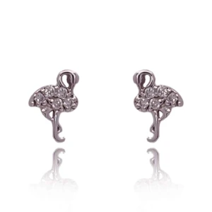 Brincos Platina E Diamantes