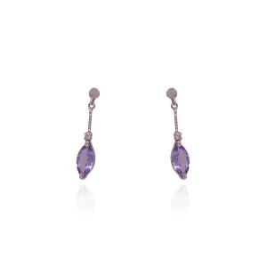 Brincos Platina, Tanzanitas E Diamantes