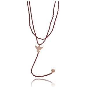 Colar Granadas, Pérola, Madrepérola E Detalhes Em Ouro 18K