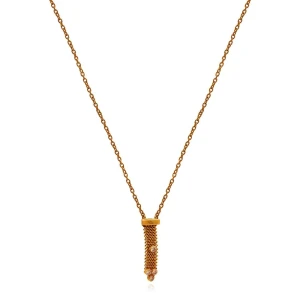 Colar Ouro 18K E Diamantes