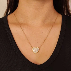 Colar Ouro 18K E Diamantes