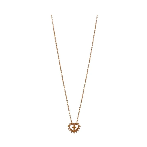 Colar Ouro 18K E Diamantes