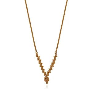 Colar Ouro 18K E Diamantes