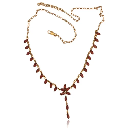 Colar Ouro 18K E Granadas