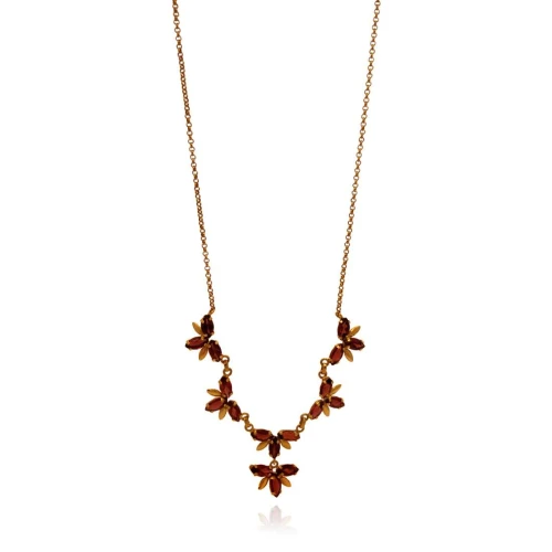 Colar Ouro 18K E Granadas