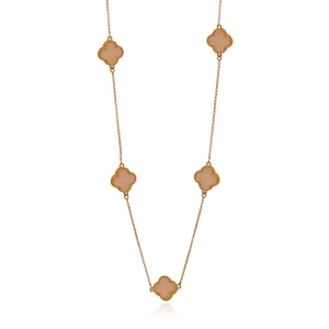 Colar Ouro 18K E Madre Pérolas