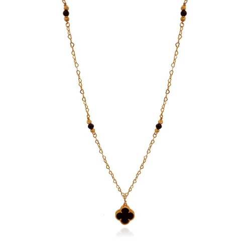 Colar Ouro 18K E Onix