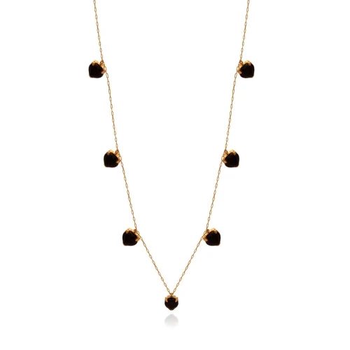 Colar Ouro 18K E Onix