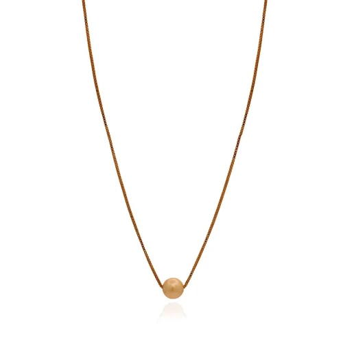 Colar Ouro 18K E Pérola