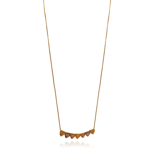 Colar Ouro 18K Em Três Cores