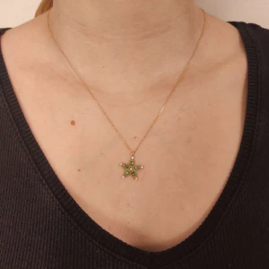Colar Ouro 18K, Esmeraldas E Diamantes