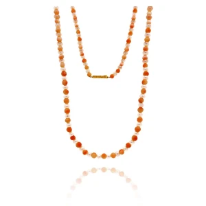 Colar Ouro 18K, Pérolas E Corais