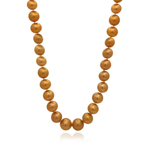 Colar Ouro 18K, Pérolas E Diamantes
