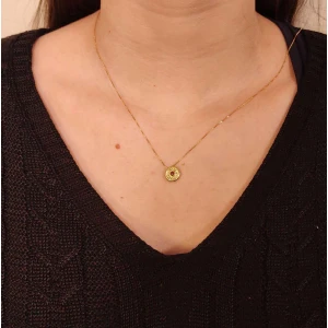 Colar Ouro 18K, Rubis E Diamantes