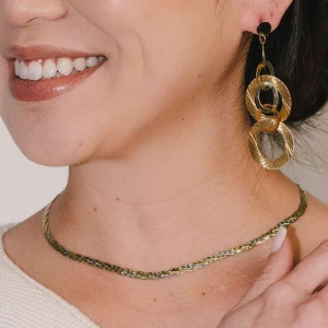 Colar Ouro 18K Três Cores
