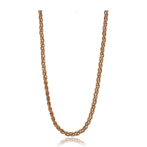 Colar Ouro 18K Três Cores