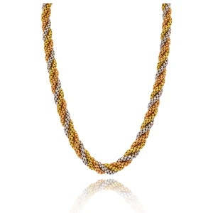 Colar Ouro 18K Três Cores
