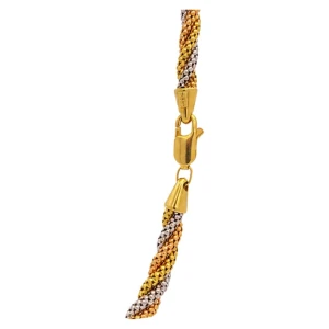 Colar Ouro 18K Três Cores