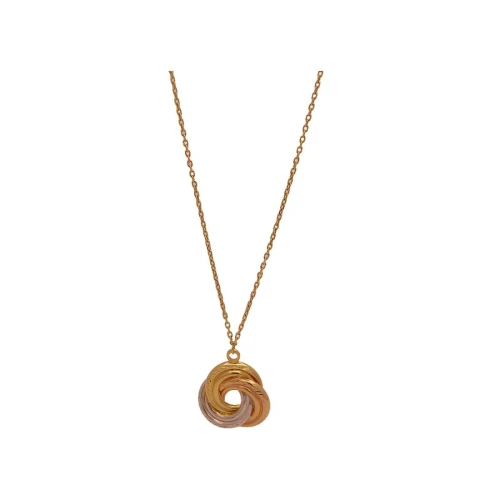 Colar Ouro 18K Três cores