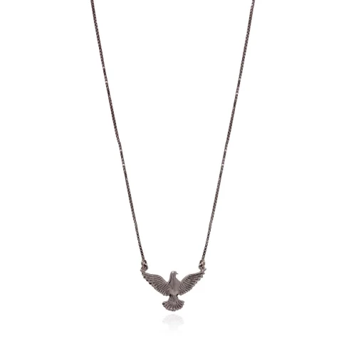 Colar Ouro Branco 18K
