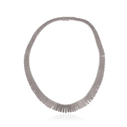 Colar Ouro Branco