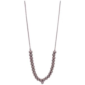 Colar Ouro Branco E Diamantes