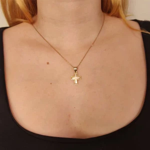 Pingente Ouro 18K Duas Cores