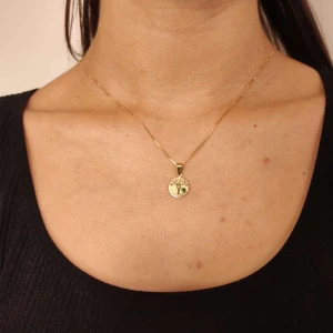 Pingente Ouro 18K E Crisopazio