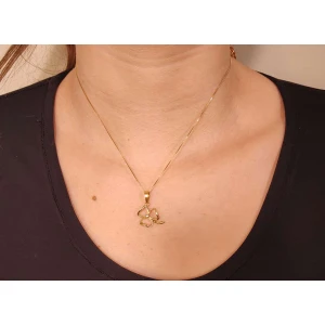 Pingente Ouro 18K E Diamante