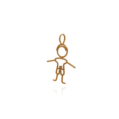 Pingente Ouro 18K E Diamante