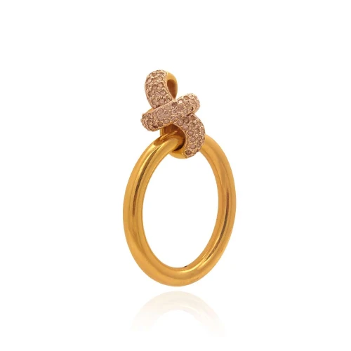 Pingente Ouro 18K E Diamantes