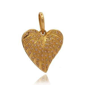 Pingente Ouro 18K E Diamantes