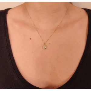 Pingente Ouro 18K E Diamantes