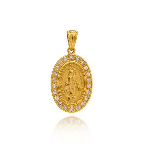 Pingente Ouro 18K E Diamantes
