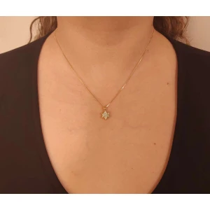 Pingente Ouro 18K E Diamantes
