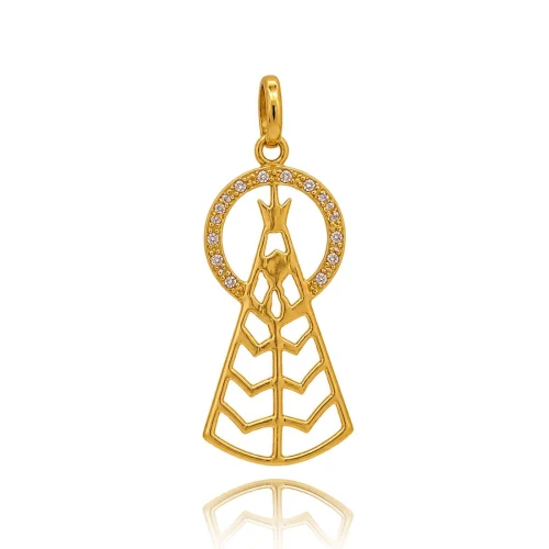 Pingente Ouro 18K E Diamantes