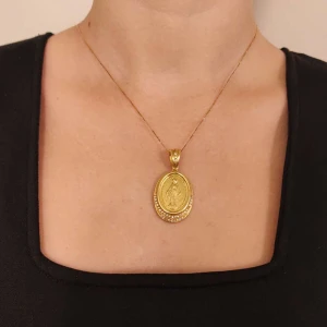 Pingente Ouro 18K E Diamantes