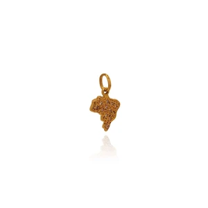 Pingente Ouro 18K E Diamantes